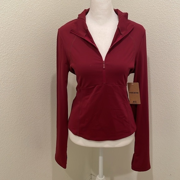 PINK Victoria's Secret Jackets & Blazers - NWT VICTORIA SECRET Pink active PULL OVER SIZE LARGE​​​​​​​